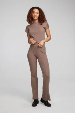 Clearance Chaser Brand Nahal Deep Taupe Tee