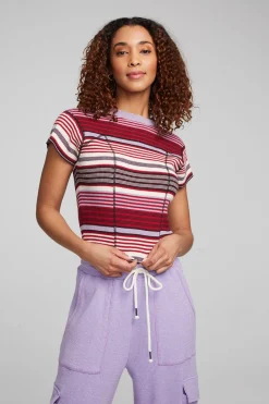 Online Chaser Brand Nahal Roxy Stripe Tee