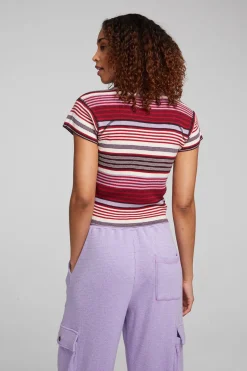 Online Chaser Brand Nahal Roxy Stripe Tee