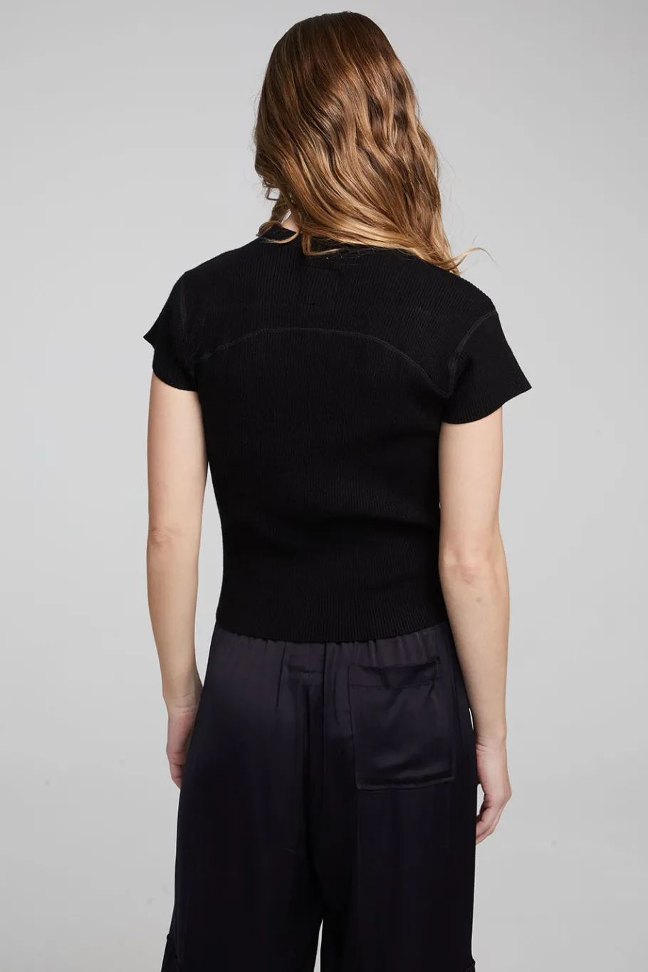 Online Chaser Brand Nahal Shadow Black Tee