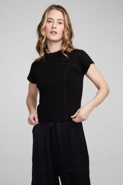 Online Chaser Brand Nahal Shadow Black Tee