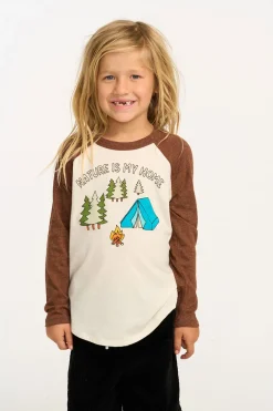 Flash Sale Chaser Brand Nature Is My Home Baseball Tee