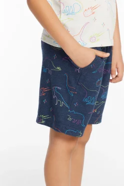 Best Sale Chaser Brand Neon Dinos Boys Shorts