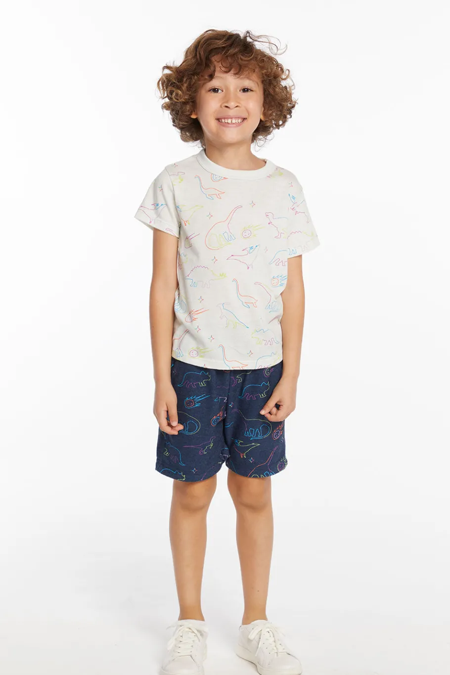 Best Sale Chaser Brand Neon Dinos Boys Shorts