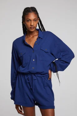 Best Chaser Brand Nocelle French Blue Jumpsuit
