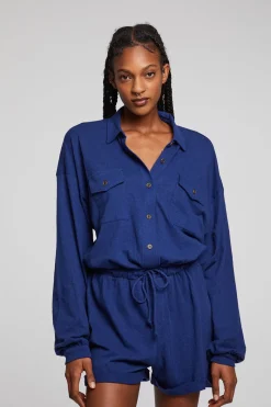 Best Chaser Brand Nocelle French Blue Jumpsuit