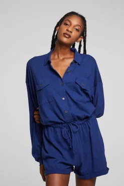 Best Chaser Brand Nocelle French Blue Jumpsuit