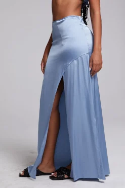 Store Chaser Brand Noemi Blue Grotto Maxi Skirt