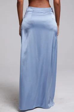 Store Chaser Brand Noemi Blue Grotto Maxi Skirt