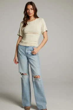 Online Chaser Brand Ocala Whitecap Grey And Piquant Green Reversible Top