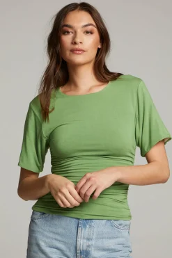 Online Chaser Brand Ocala Whitecap Grey And Piquant Green Reversible Top