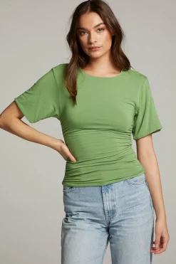 Online Chaser Brand Ocala Whitecap Grey And Piquant Green Reversible Top