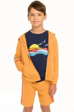 New Chaser Brand Ocean & Sunset Tee