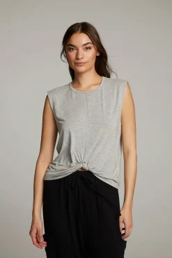 Flash Sale Chaser Brand Ocean Heather Grey Tank