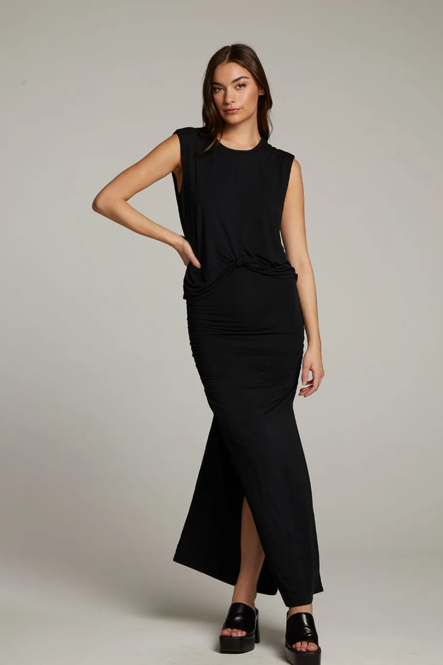 Clearance Chaser Brand Ocean True Black Tank