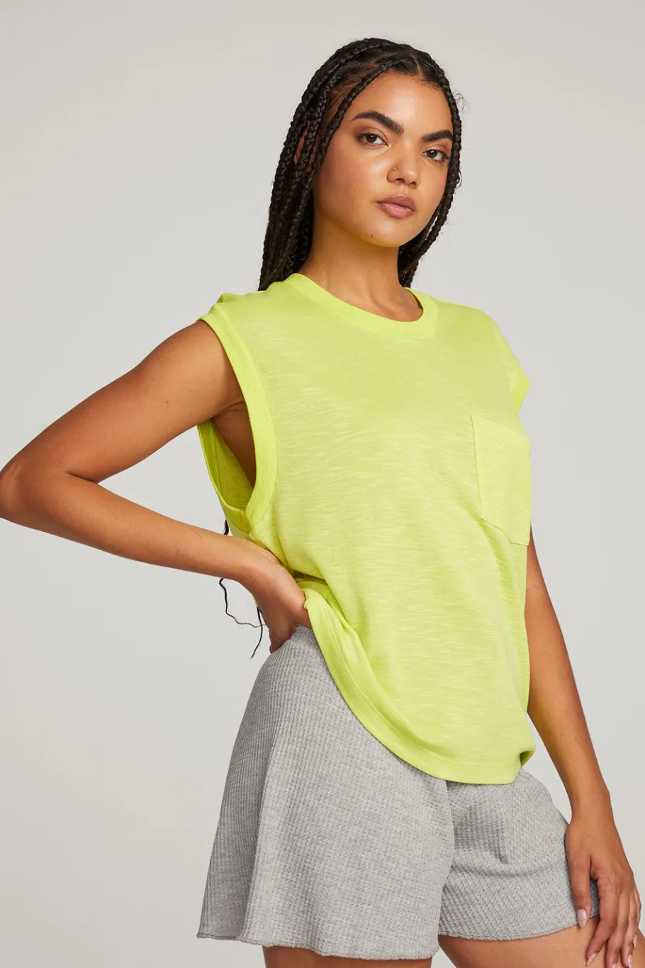 Discount Chaser Brand Odessa Citron Tee