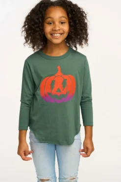 Store Chaser Brand Ombre Pumpkin Long Sleeve