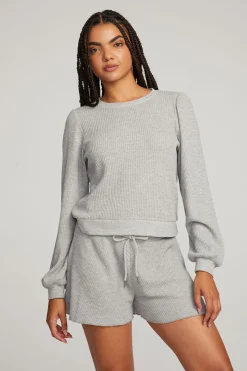 Discount Chaser Brand Owlsey Grey Marl Pullover