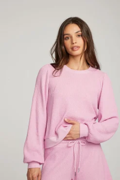Discount Chaser Brand Owlsey Pastel Lavender Pullover