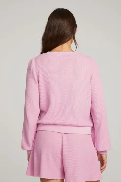 Discount Chaser Brand Owlsey Pastel Lavender Pullover