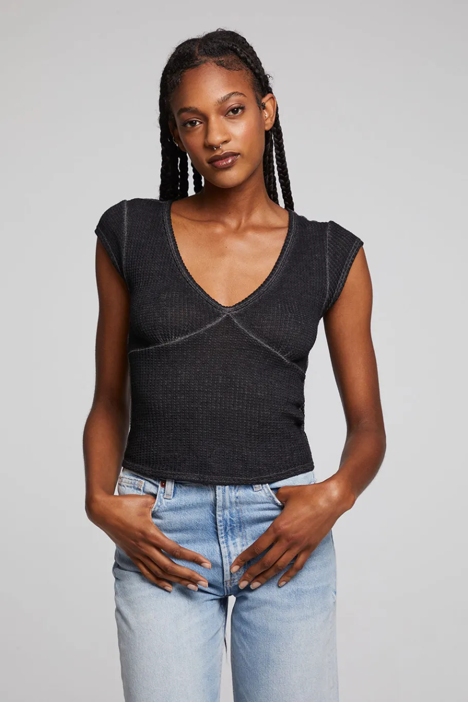 Cheap Chaser Brand Page Licorice Tee