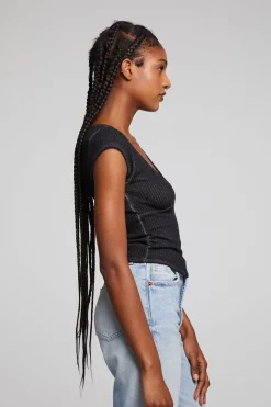 Cheap Chaser Brand Page Licorice Tee