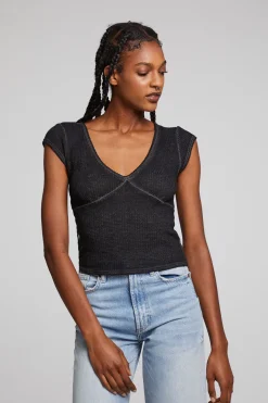 Cheap Chaser Brand Page Licorice Tee