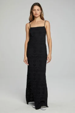 Cheap Chaser Brand Palisades Maxi Dress - Black Onyx