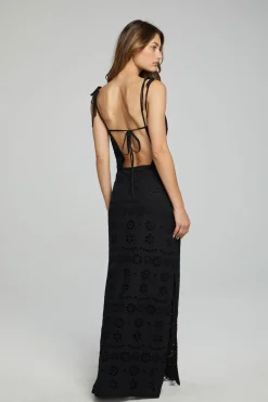Cheap Chaser Brand Palisades Maxi Dress - Black Onyx