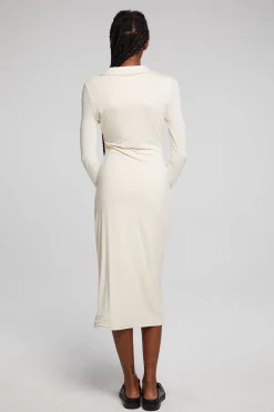 Online Chaser Brand Palmm Whitecap Grey Midi Dress