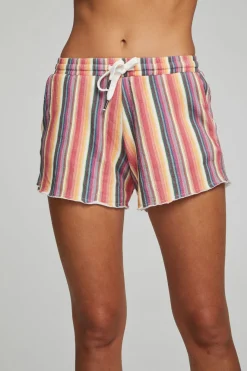 New Chaser Brand Palms Short - Horizon Stripe