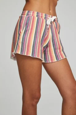 New Chaser Brand Palms Short - Horizon Stripe