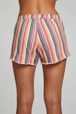 New Chaser Brand Palms Short - Horizon Stripe