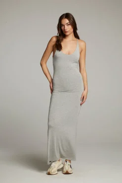 Flash Sale Chaser Brand Panther Heather Grey Maxi Dress