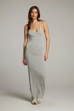 Flash Sale Chaser Brand Panther Heather Grey Maxi Dress