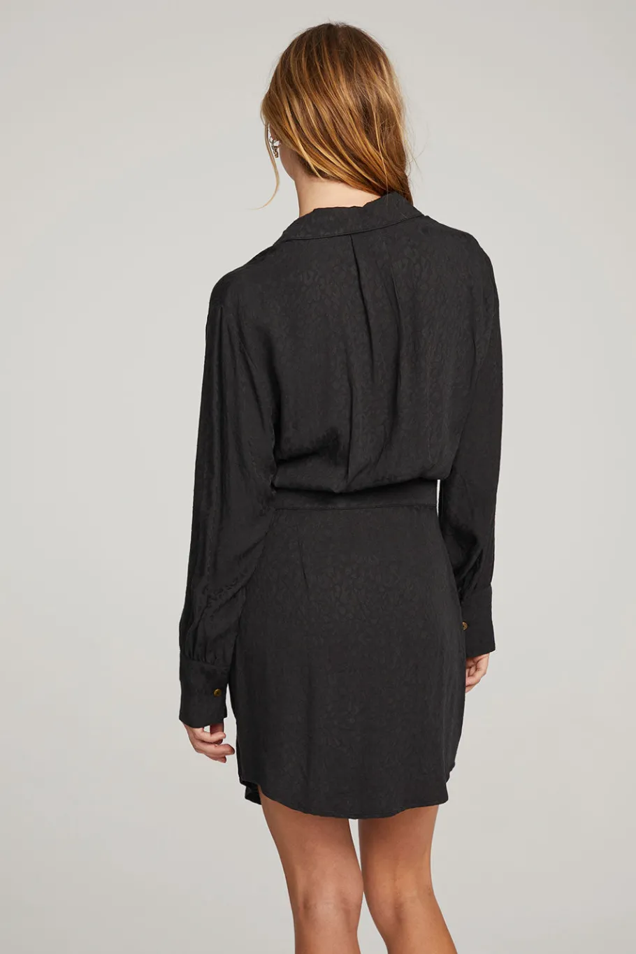 Best Sale Chaser Brand Paxton Licorice Mini Dress