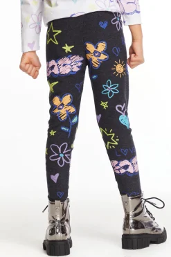 Shop Chaser Brand Peace & Love Girls Cozy Knit Classic Legging