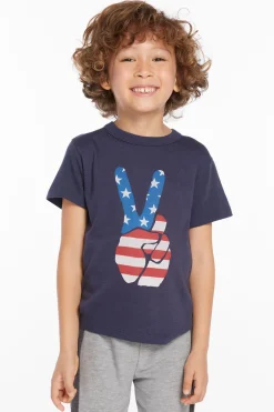 Best Sale Chaser Brand Peace Boys Tee