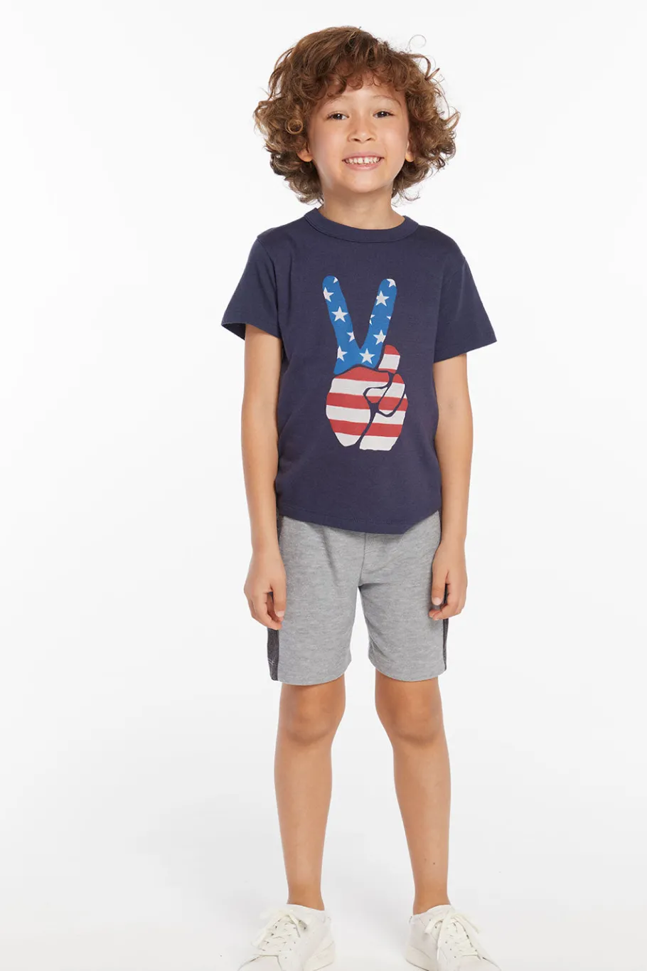 Best Sale Chaser Brand Peace Boys Tee