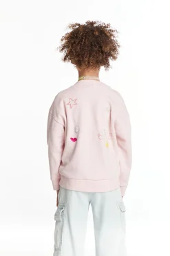 Discount Chaser Brand Peace Love Smile Girls Cardigan