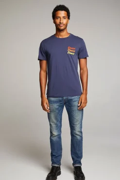 Store Chaser Brand Peace Script Mens Tee