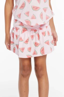 Cheap Chaser Brand Peplum Watermelon Heaven Girls Skort