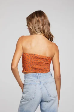 Discount Chaser Brand Pier Crop Top - Tigerlily
