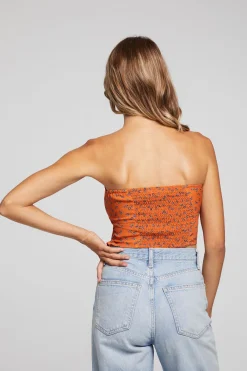 Discount Chaser Brand Pier Crop Top - Tigerlily