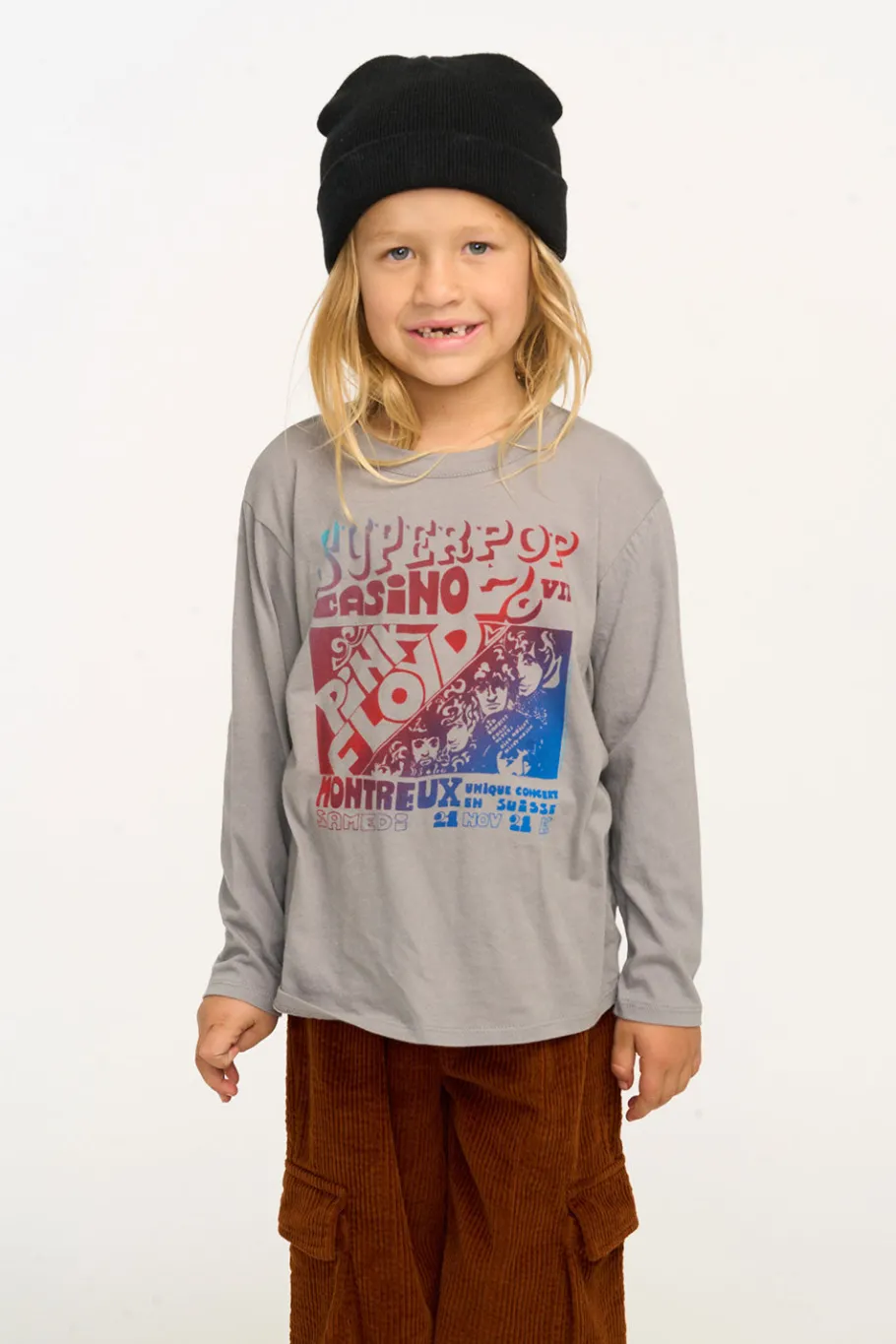 Flash Sale Chaser Brand Pink Floyd Montreux Long Sleeve Tee