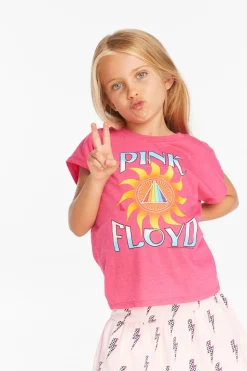 Online Chaser Brand Pink Floyd Prism Sun Girls Tee