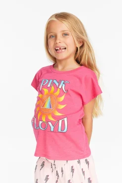 Online Chaser Brand Pink Floyd Prism Sun Girls Tee