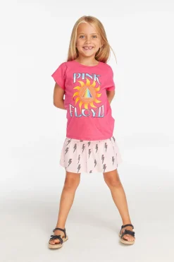 Online Chaser Brand Pink Floyd Prism Sun Girls Tee