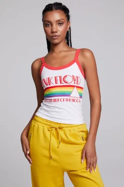 Flash Sale Chaser Brand Pink Floyd Rainbow Dark Side Of The Moon Tank Top