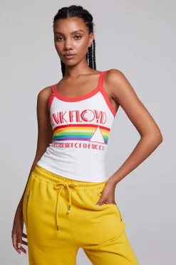 Flash Sale Chaser Brand Pink Floyd Rainbow Dark Side Of The Moon Tank Top